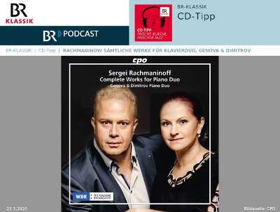 «CD Recommendation» of Bavarian Radio Munich